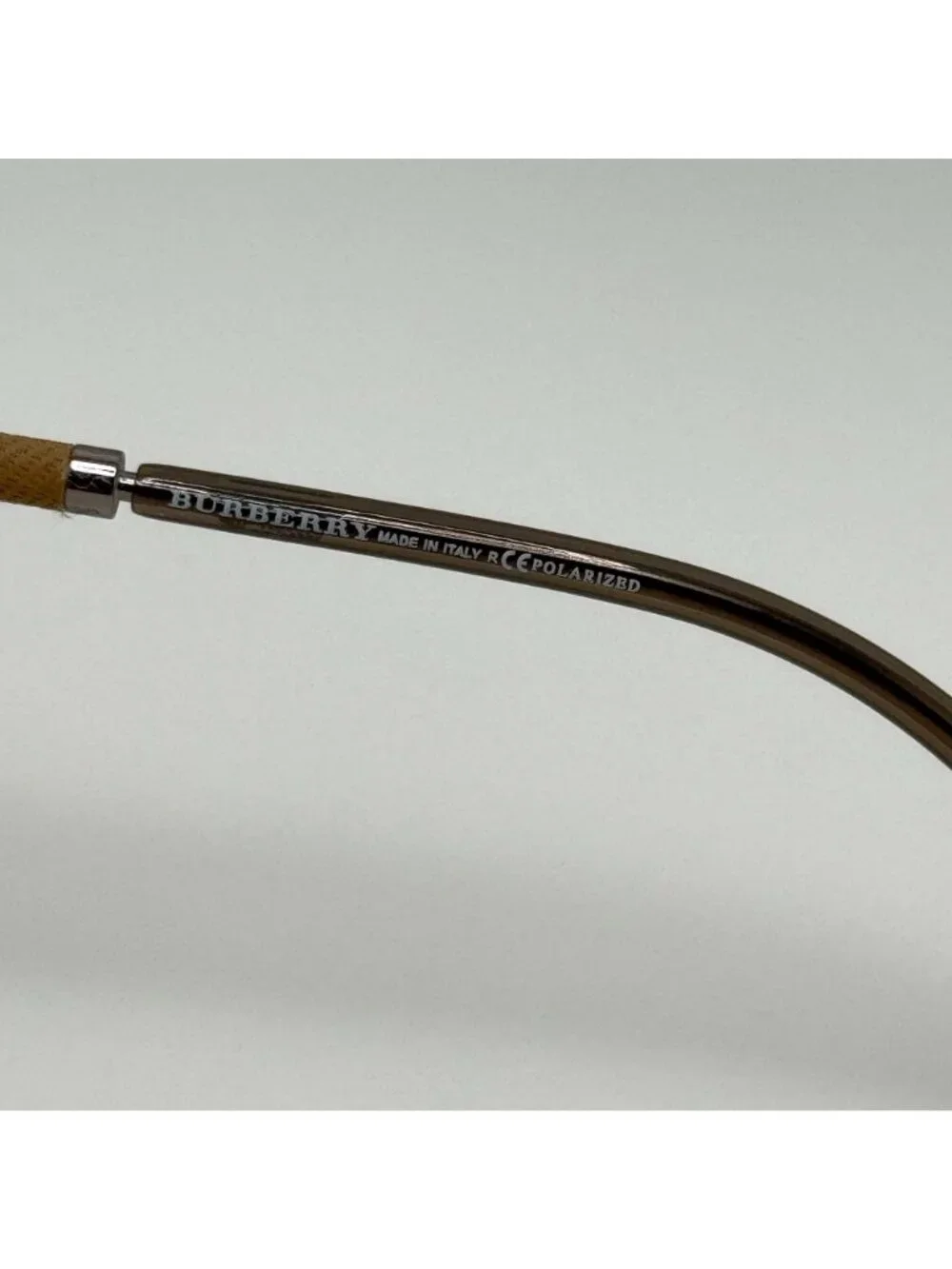 Burberry Sunglasses B 3055 100681 Polarized Italy 60-14-135 B
